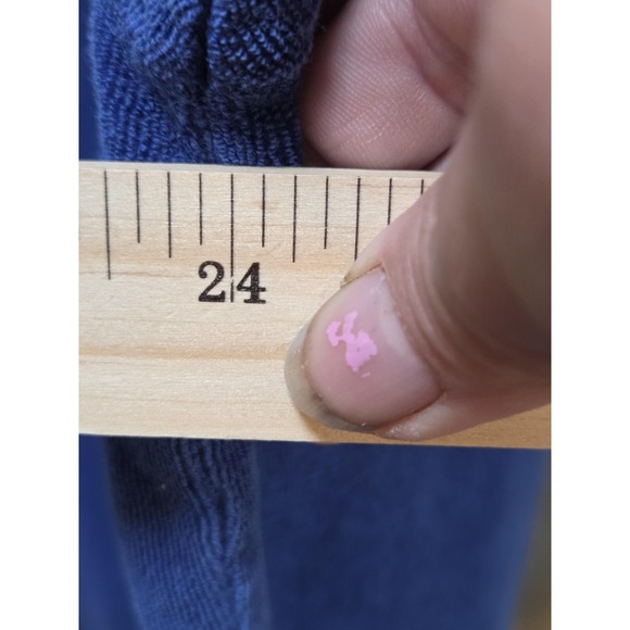 Polo By Ralph Lauren Polo Shirt Mens XL Blue Terry Cloth 100% Cotton Casual - Picture 6 of 7